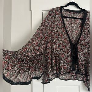 Free People Tie Top
